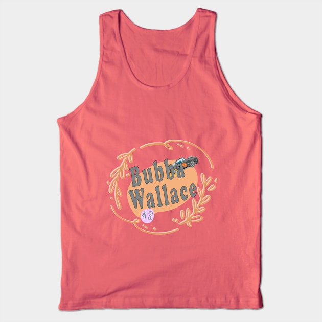 Bubba Wallace Tank Top by Mako Design 